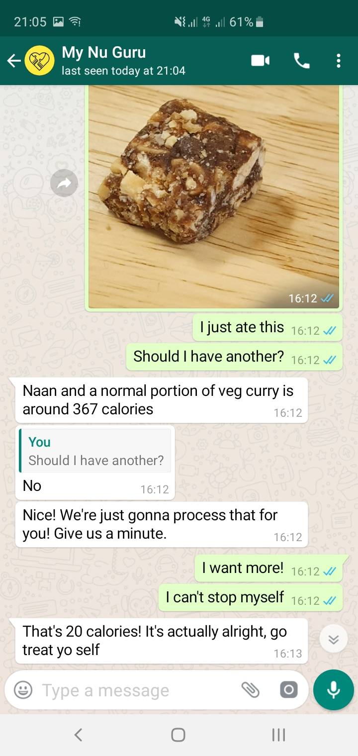 Screenshot of iPhone App