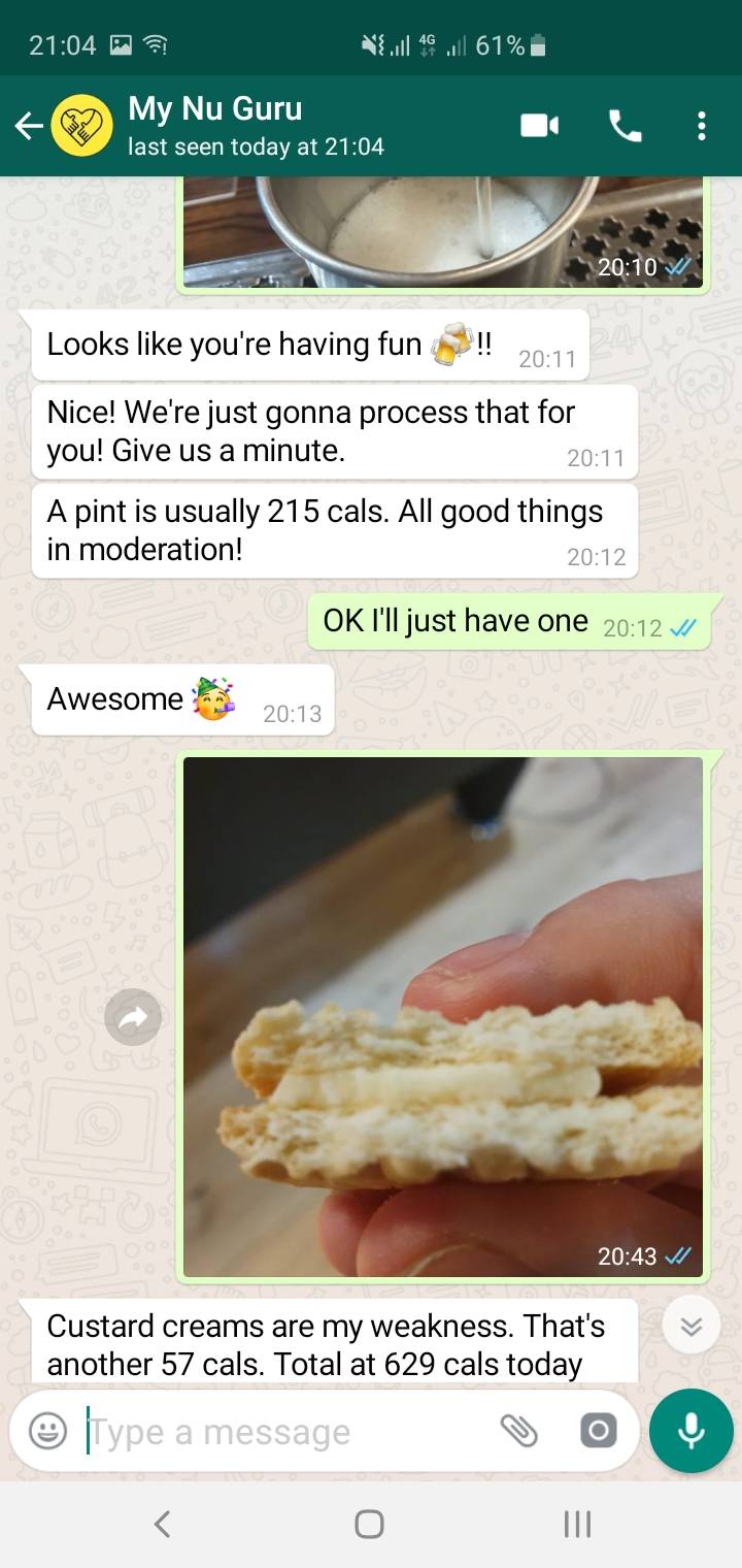 Screenshot of iPhone App
